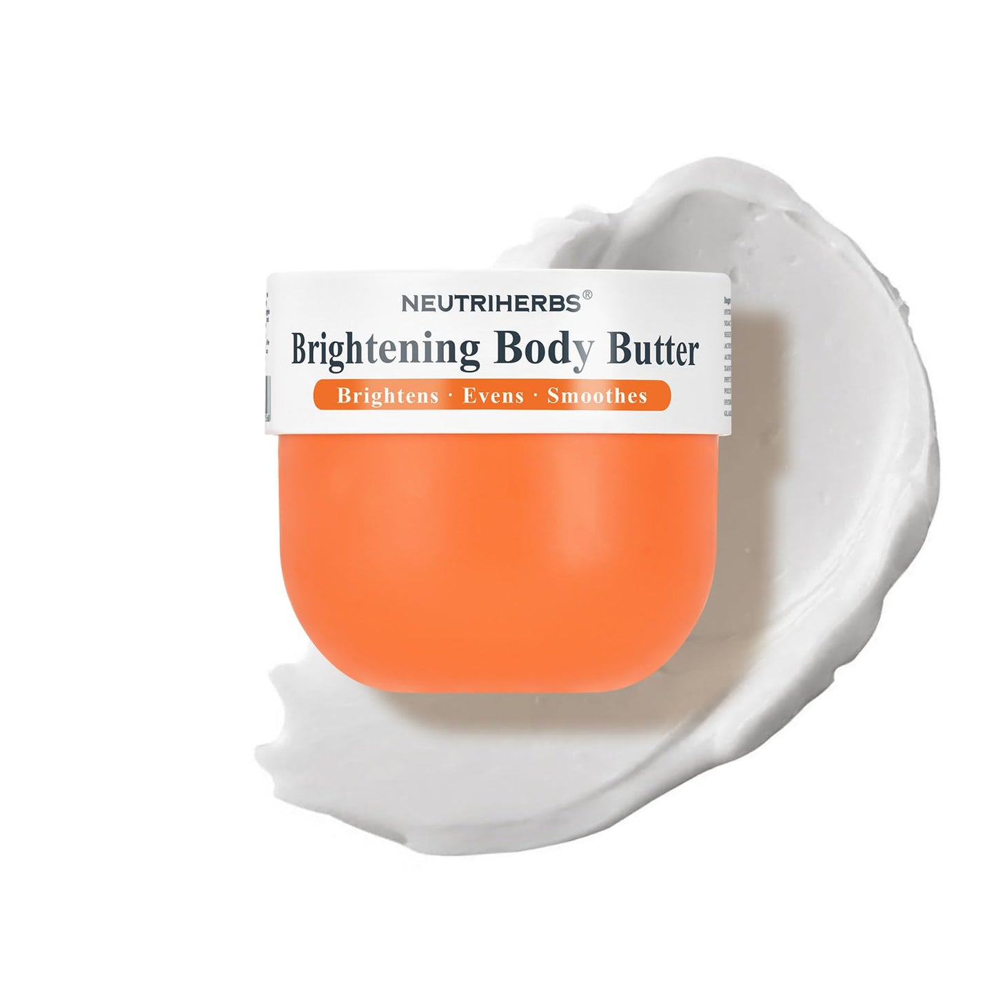 Neutriherbs Brightening Body Butter 280G – Moisturising Body and Radiant Dull Skin Body Cream for Dark Underarms, Knees & Elbows – Niacinamide, Arbutin & Shea Butter Dry Skin Moisturiser