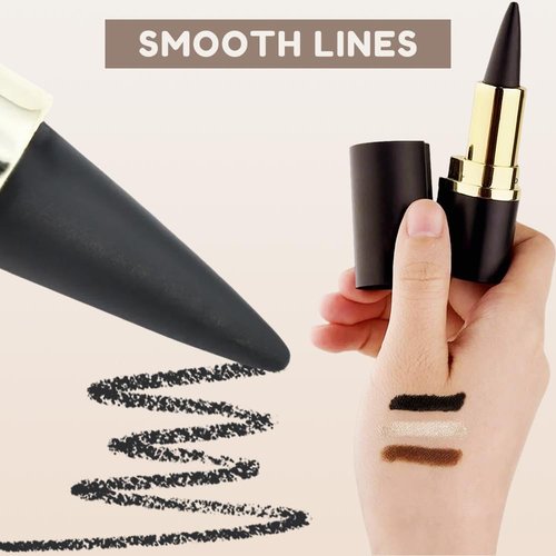 ZiTour Matte Eyeliner, 2025 Upgrade Eye Liner Waterproof Black Pencil Eyeliner, Premium Eyeliner Pen Gel Long Lasting Create Statement Eye Look Eyeliner Makeup Tool for Womans Girls (01#)
