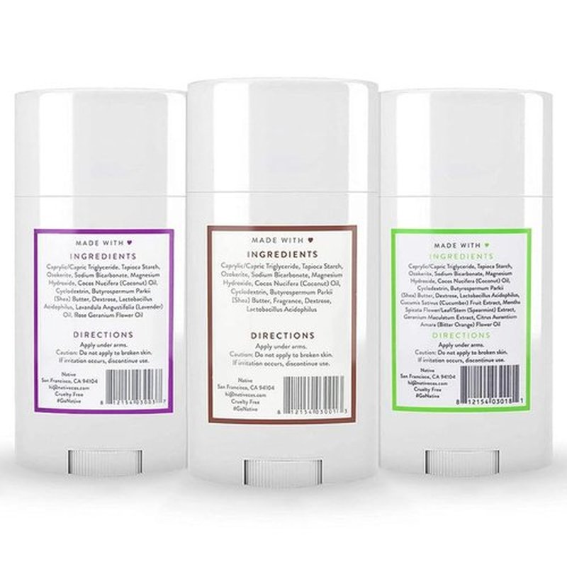 Native Deodorant Contains Naturally Derived Ingredients, 72 Hour Odor Control | Deodorant for Women and Men, Aluminum Free with Baking Soda, Coconut Oil and Shea Butter | Classic