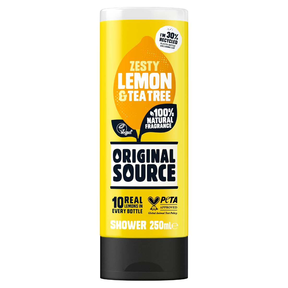Lemon & Tea Tree Shower Gel - Refreshing Cleanser for All Skin Types | 250ml