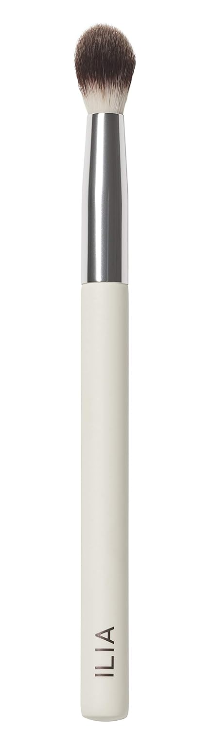 ILIA Blending Brush - Vegan Eyeshadow & Highlighter Brush with FSC Wood & Soft Bristles