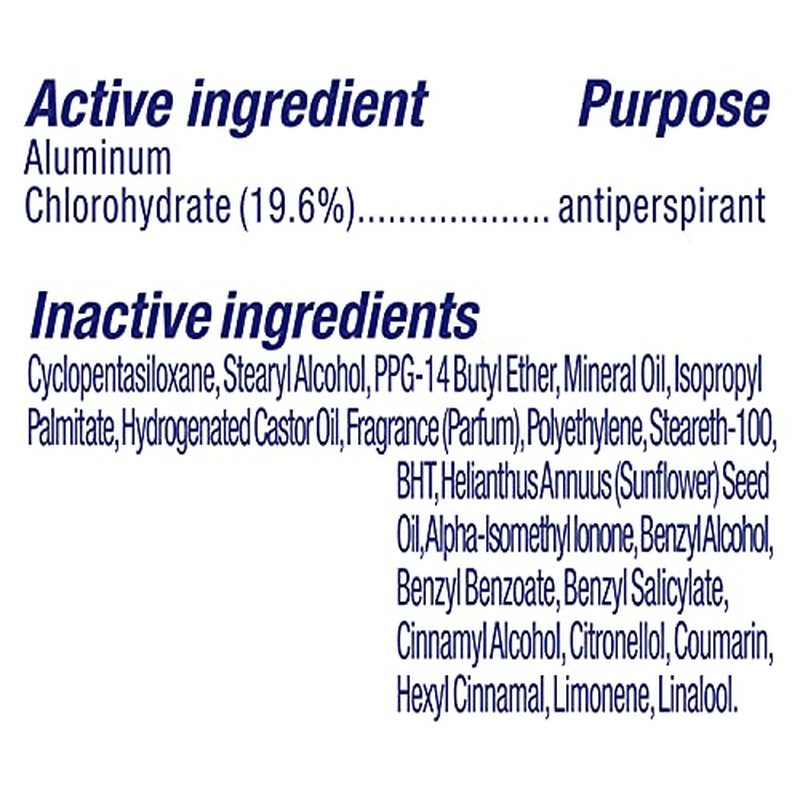 Dove Antiperspirant Deodorant, Powder 2.6 Ounce (Pack of 6)