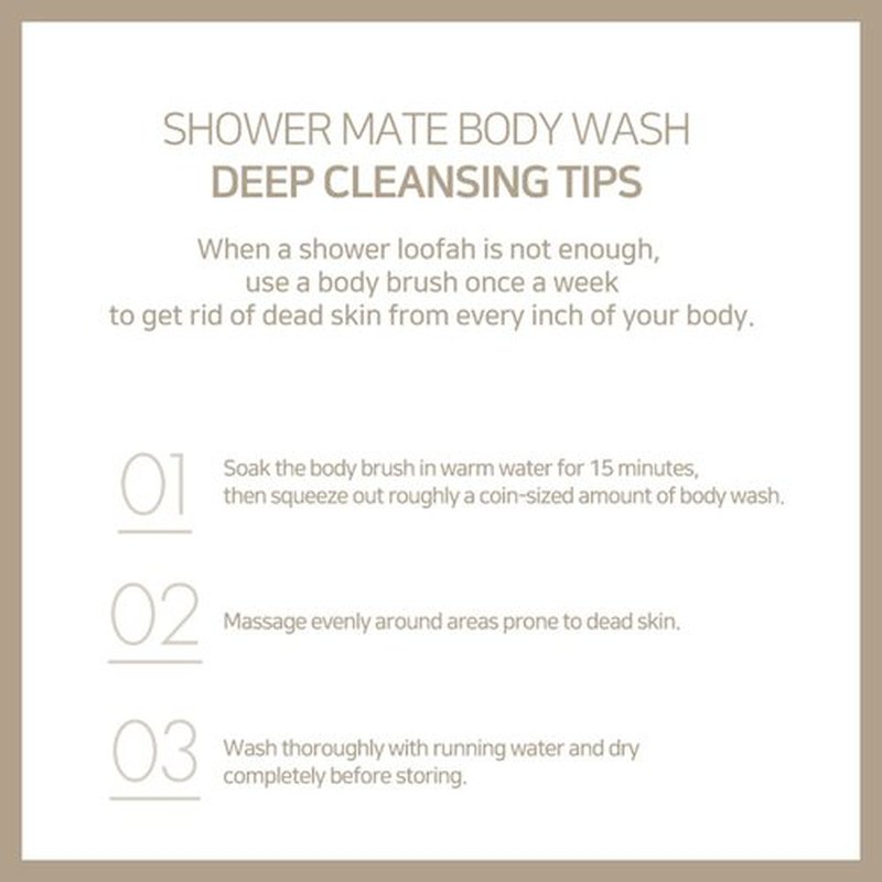 SHOWERMATE Natural Body Wash 42.3 fl oz, 1.2 kg (Clean Cotton)