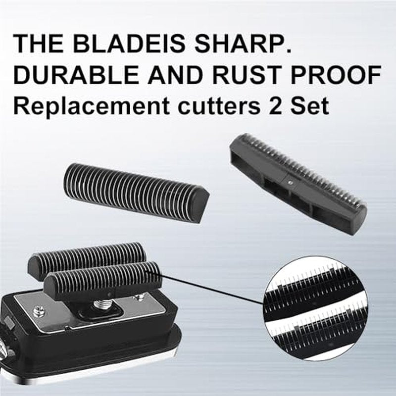 1 Pack White Pro Shaver Replacement Foil with Cutter Bar Assembly Compatible with andis 17150/17155/17200 Shaver ProFoil Lithium Replacement Golden