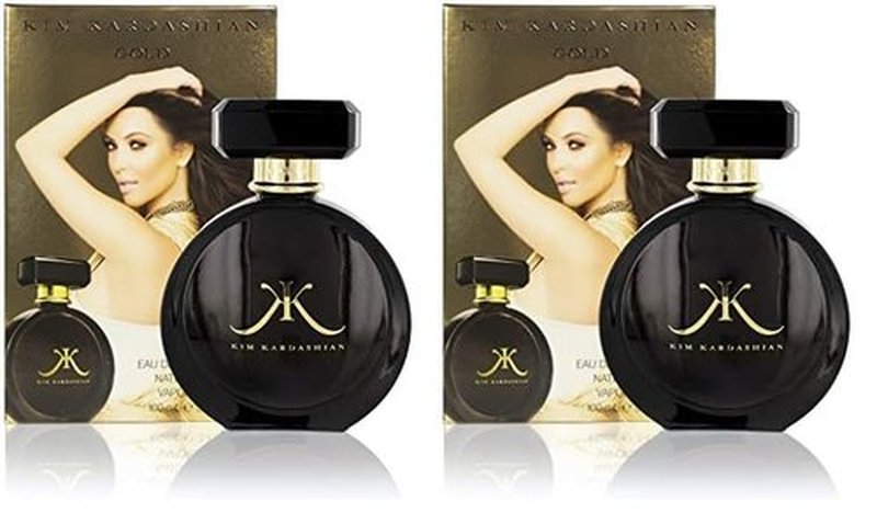 Kim Kardashian Gold Eau De Parfum Spray, 3.4 oz (Pack of 2)