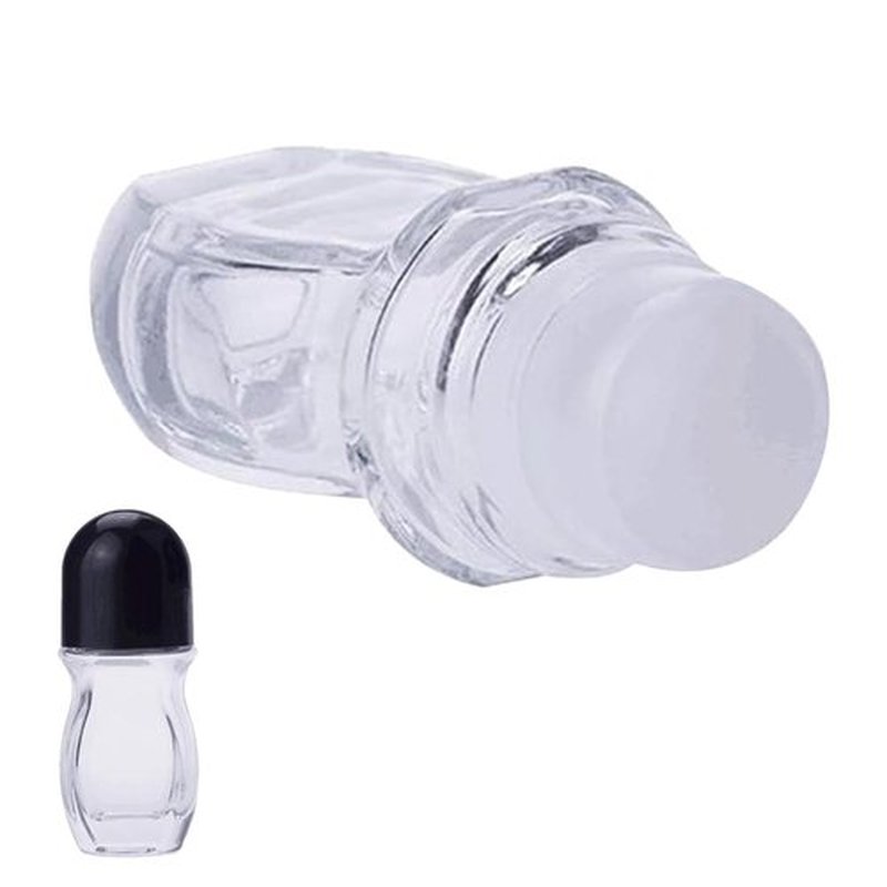 Deodorantt Glass Roller Bottles - Empty Refillable Massage Oil Bottle | Roll on Glass Bottle | Massage Roller Ball Bottle | Leak-Proof Massage Roll on Bottles Containers For Home And Travel