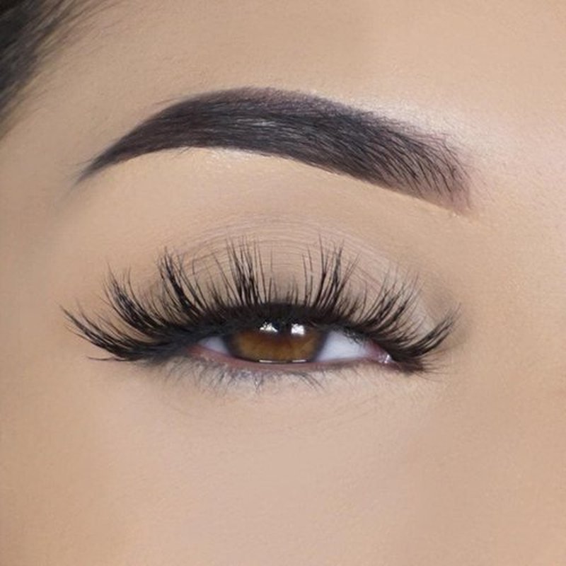 Lilly Lashes Monaco 3D Mink Lashes - Mink Eyelashes, The Original Lilly Lash, Wispy Lashes Natural Look, Reusable Eyelashes up to 25x, Fluffy Eyelashes, Strip Lashes - Lash Glue not Included