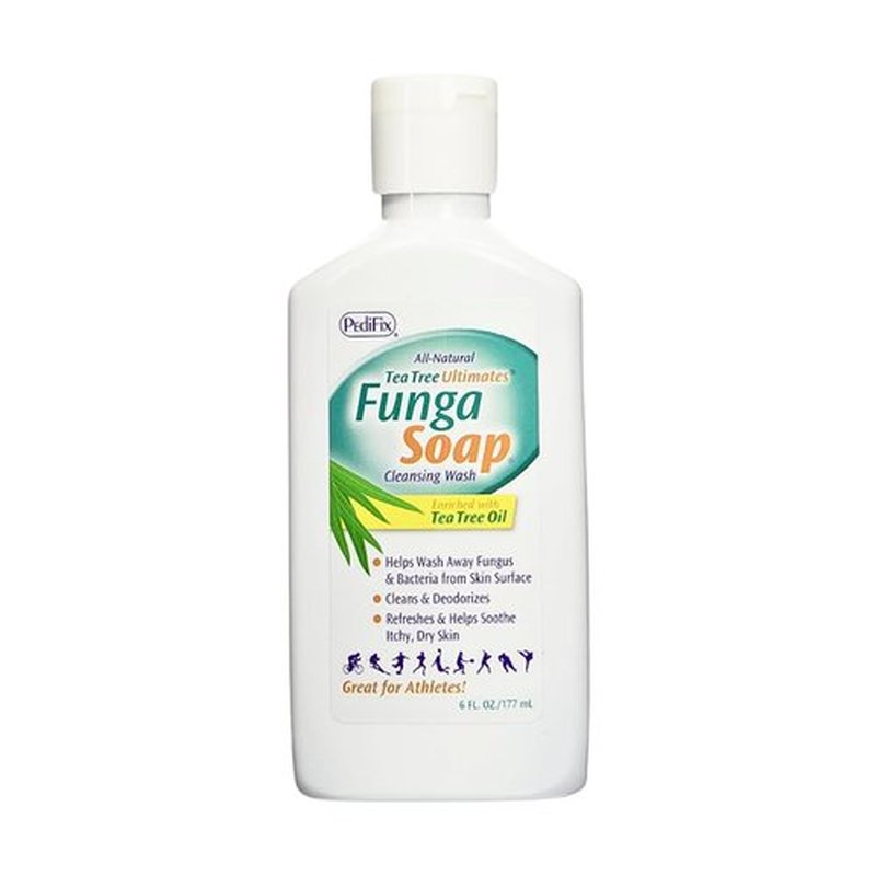Pedifix FungaSoapLiquid with Tea Tree Oil, 6 oz.