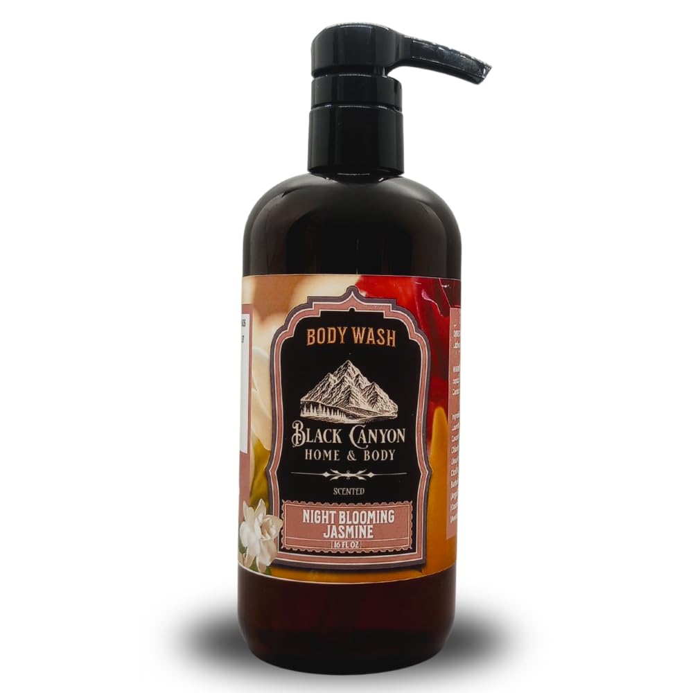 Black Canyon Night Blooming Jasmine Scented Body Wash, 16 Oz