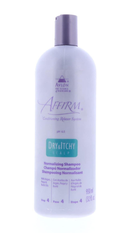 Avlon Affirm Dry & Itchy Scalp Normalizing Shampoo - 32 oz for Healthy Hair