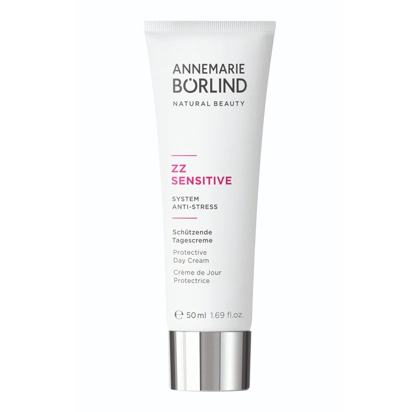 ANNEMARIE BÖRLIND – ZZ SENSITIVE Protective Day Cream– Sustainably Sourced Natural Facial Moisturizer for a Protected and Visibly Soother Facial Skin – Step 3 of 5 - 1.69 Oz.