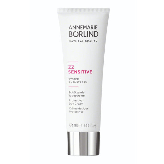 ANNEMARIE BÖRLIND – ZZ SENSITIVE Protective Day Cream– Sustainably Sourced Natural Facial Moisturizer for a Protected and Visibly Soother Facial Skin – Step 3 of 5 - 1.69 Oz.