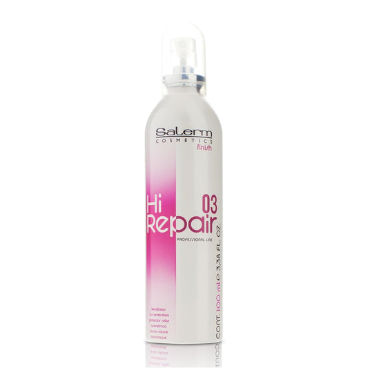 SALERM - Texturizing Hair Serum - Finish Hi Repair - 100 ml - For Damaged Hair - Rejuvenates and Repairs Hair - Softer and Shinier Hair - Immediate EffecT