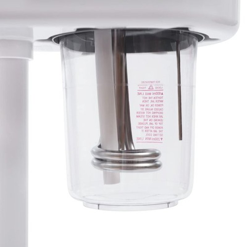 Professional Facial Steamer Machine on Wheels, Standing Esthetician Steamer, Facial Be Used for Skin Rejuvenation, Steamer for Facial Used for Spa or Personal Care (White)