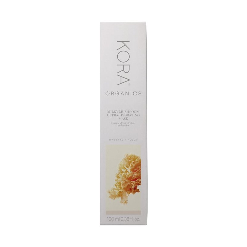 KORA Organics Milky Mushroom Overnight Face Mask - Ultra-Hydrating with Hyaluronic Acid & Aloe | 3.38 fl oz
