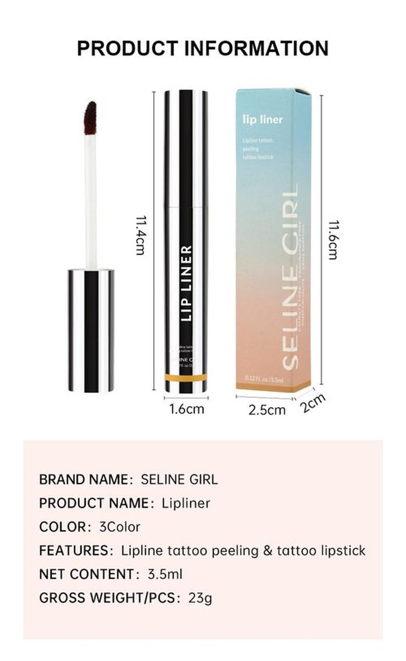 Peelix Peel off Lip Liner, Peelix Peel off Lip Liner Stain, Peelix Peel off Lip Liner Stain, Lip Stain, Peelix Peel off Lip Liner Muahve, Lip Liner Stain (1+2+3, small)