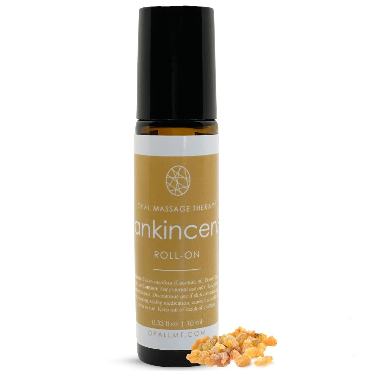 Premium Essential Oil Roll On Opal Massage Therapy 100% Natural & Pure 10 ML Roll On, Keep it Simple, Keep it Natural and Enjoy the Benefits (Frankincense)