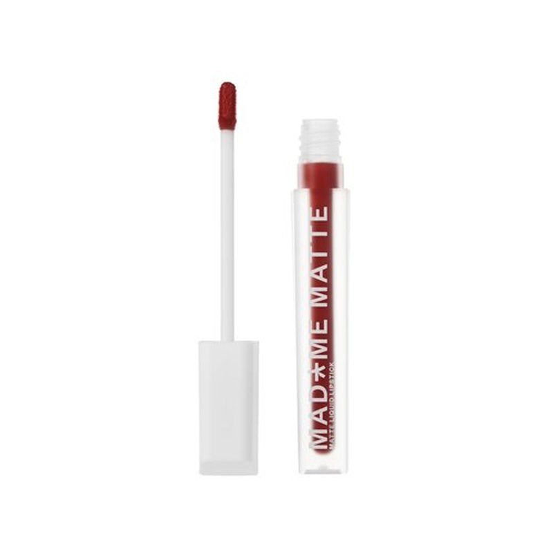 LaBomme - MADAMME MATTE LIQUID LIPSTICK in FLAME THROWER - smooth no smudge, no bleed, non-drying lipstick, bold colors, vegan & cruelty free