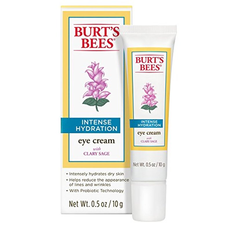 Burt's Bees Intense Hydration Eye Cream, Moisturizing Eye Treatment, 0.5 Ounces