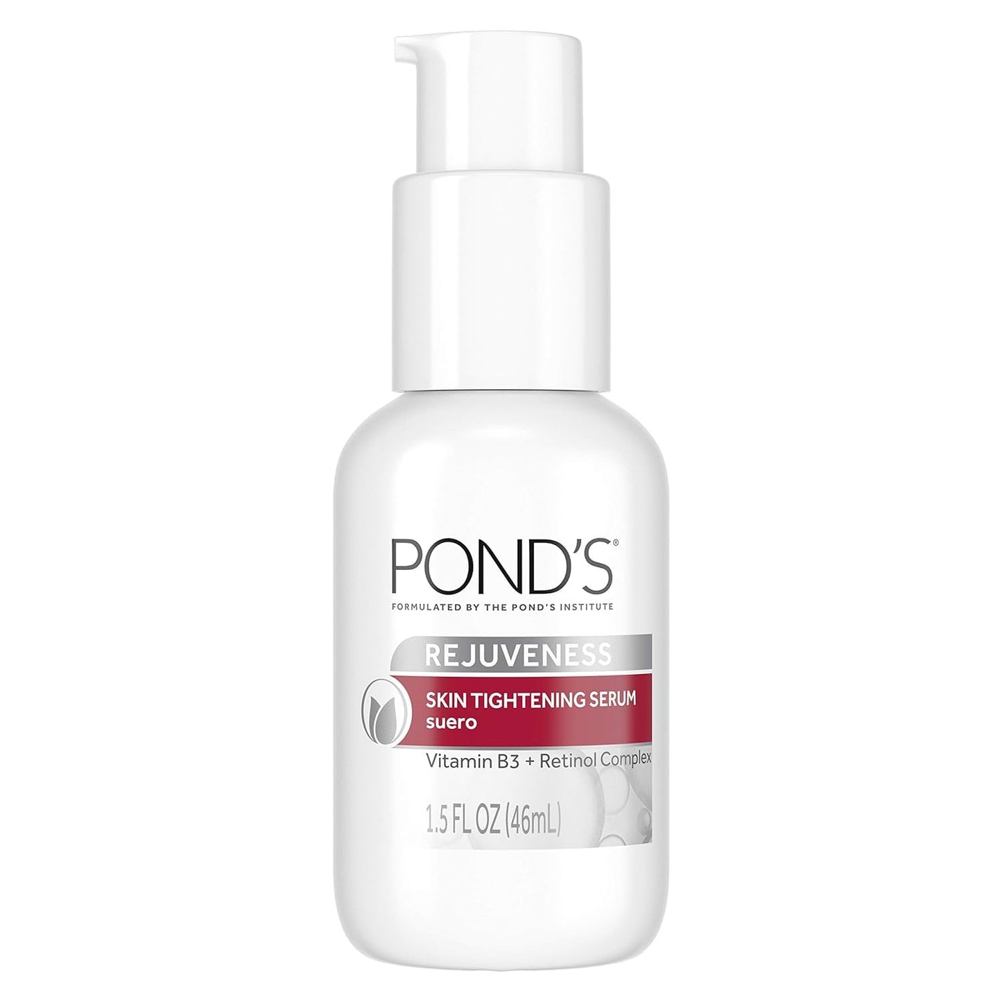 Pond's Skin Tightening Serum Visibly Tightens The Appearance Of Skin & Helps Slow New Signs of Aging Rejuveness Face Serum 1.5 Oz - 2 PACK