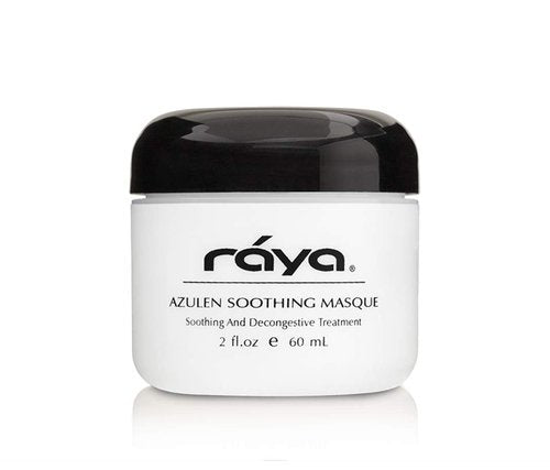 Raya Azulen Soothing Masque (602) | Calming Facial Treatment Mask for Sensitive Skin | Tones and Refines Complexion | Made with Azulene and Aloe Vera