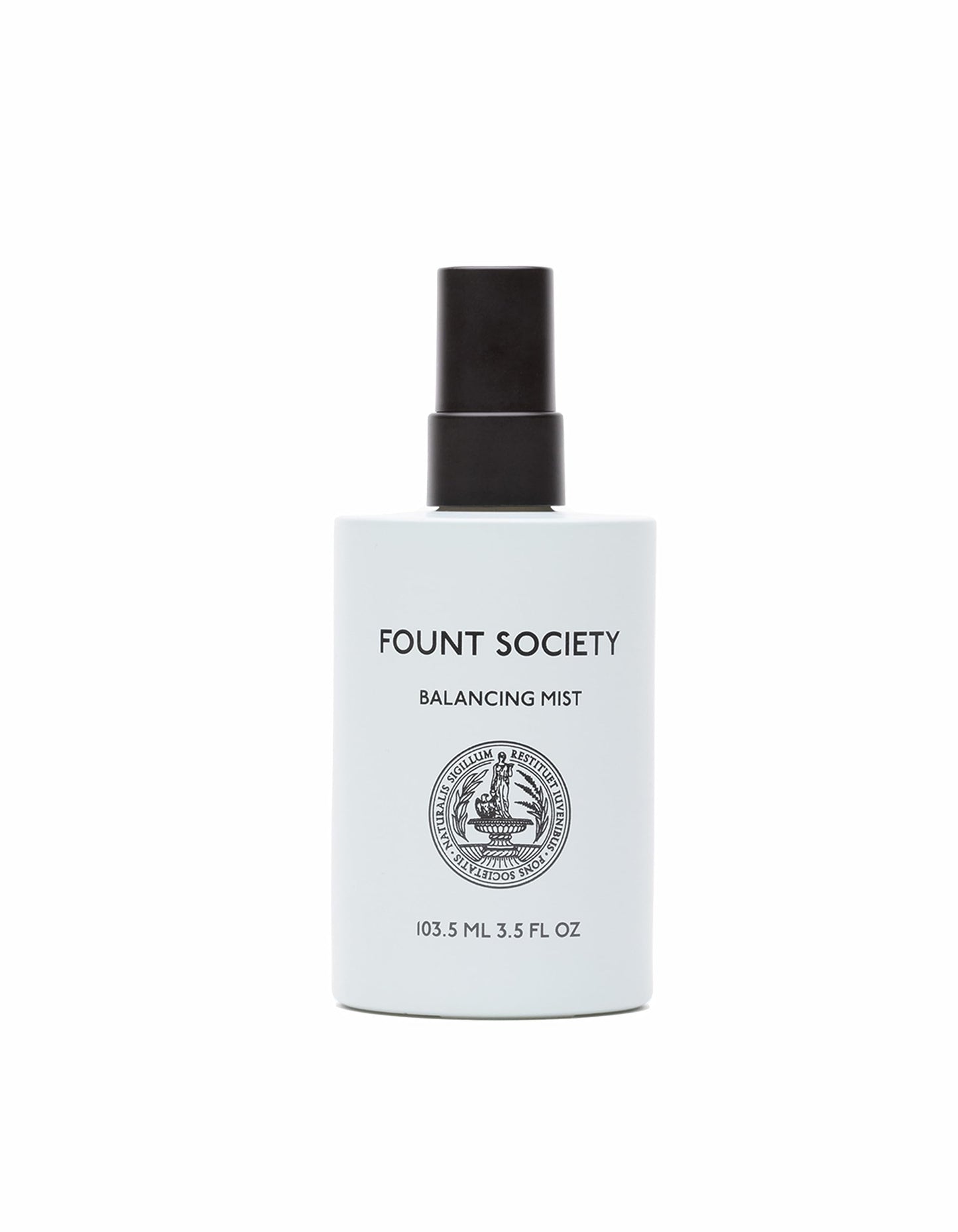 Fount Society Balancing Face Mist - 3.5 fl oz Refreshing Rosewater Facial Mist for Hydration & pH Balance - Lightweight, Soothing Formula with Snow Mushroom - Vegan & Cruelty-Free
