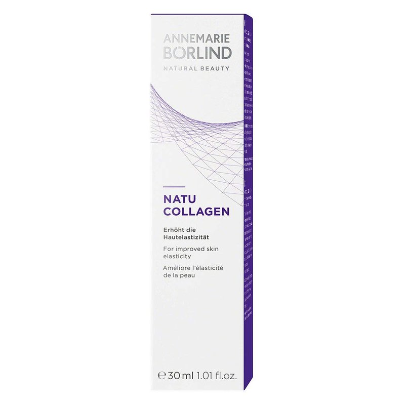 ANNEMARIE BÖRLIND Natu Collagen Boost Facial Fluid - Toning & Firming Moisturizer | Vegan, 1.01 Fl. Oz.