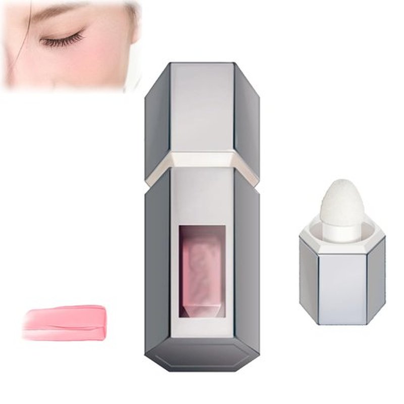Aztk Liquid Blush, Aztk Jello Color Liquid Blush, Aztk Blush Highlight Contour 3 In 1, Liquid Blush with Sponge Head, Matte Nude Makeup Blusher Cream (Color01)