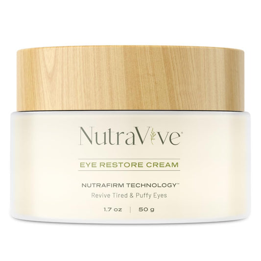Eye Restore Cream - Anti-Aging Under Eye Treatment for Puffiness & Bags | 1.7 Oz - Revive & Firm Tired Eyes