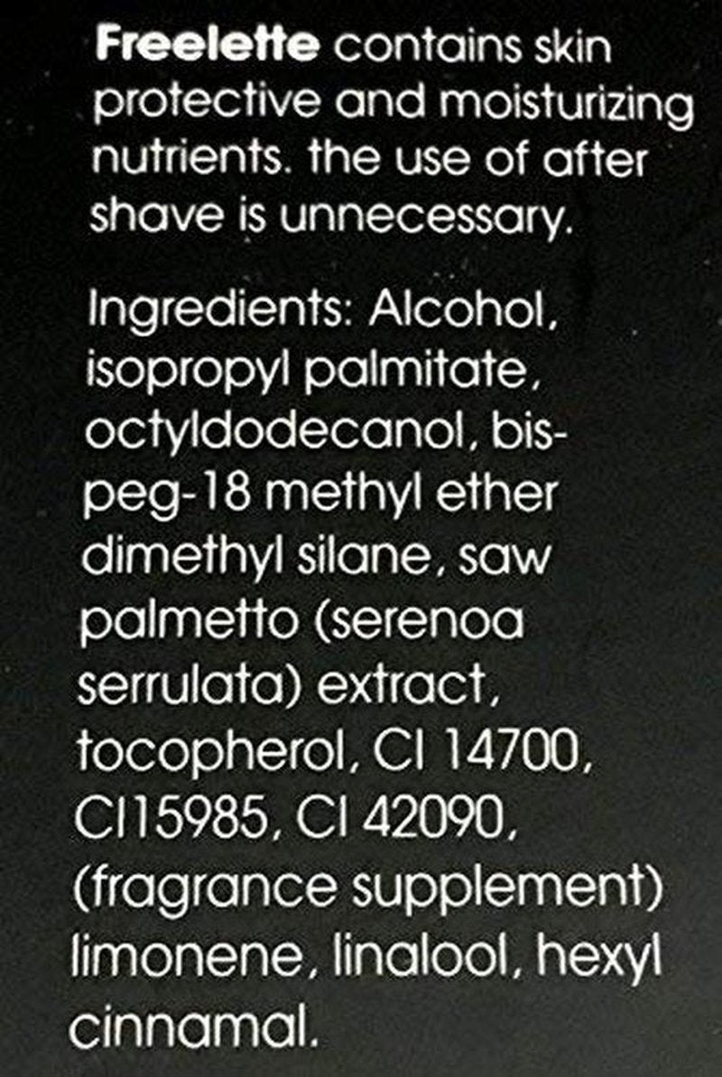 Pre Electric Shave After Shave Lotion Cream - Best For Close Shave Balm - Smooth and Irritation-free Shave. Freelette (3.76 Ounce (Pack of 1), LEMONGRASS)