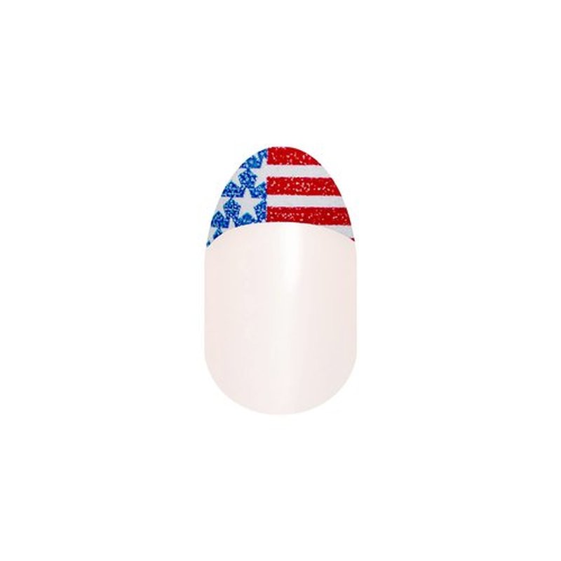 Red White and Belle - Color Street Nail Strips, FNG019
