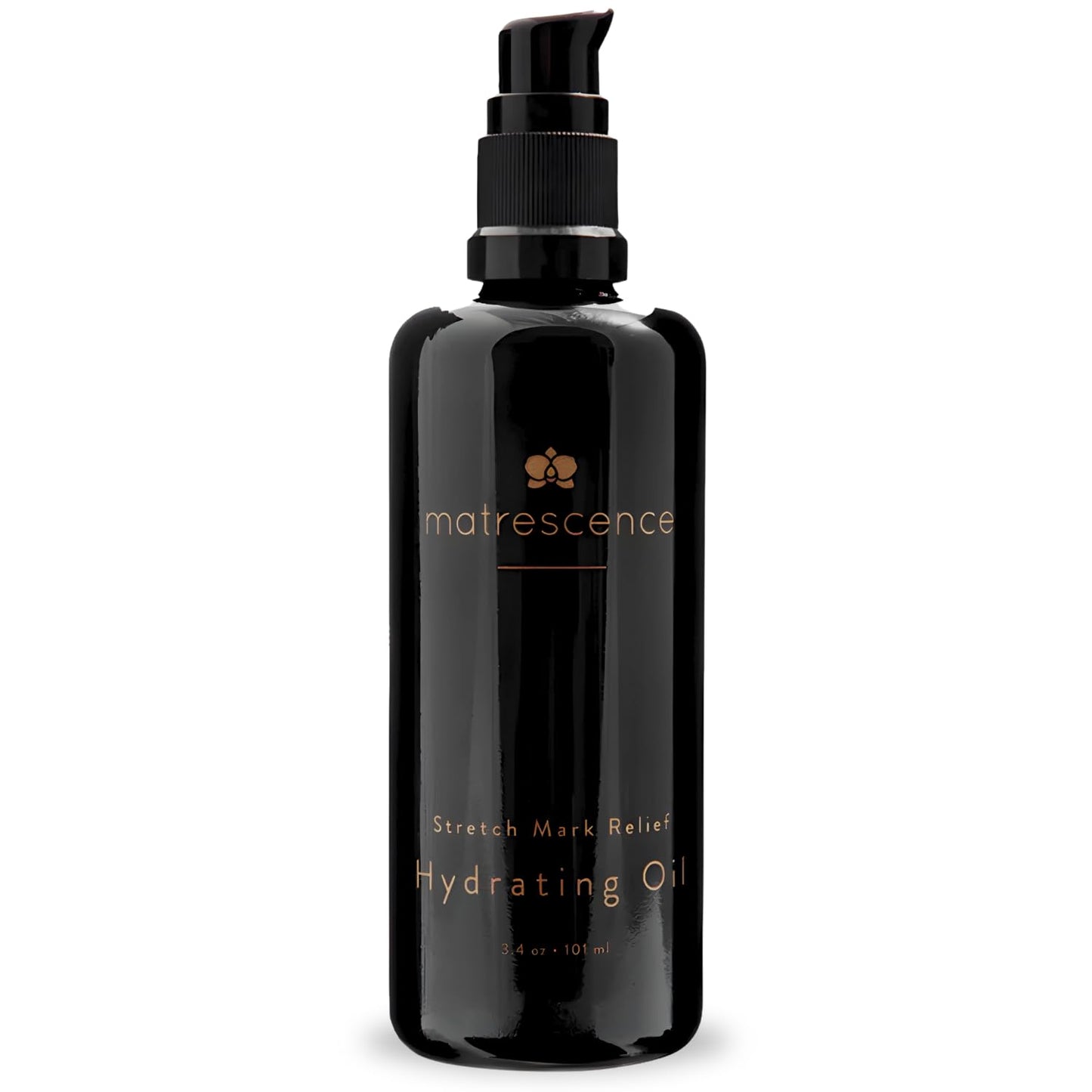 Matrescence Stretch Mark Relief Hydrating Belly Oil (3.4oz/101ml) | Spa-Quality Maternity Skin Treatment | Pregnancy-Safe Skincare Made for Mom | Non-Greasy Moisturizing Skin Essentials for Mom