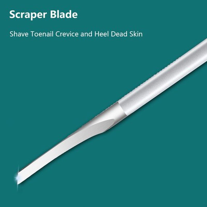 Ingrown Toenail Removal Kit, Pedicure Tools Kit Professional Knife Set Stainless Steel Ingrown Toenail Tool Foot Care Tools Nail Cuticle Remover (5 Pcs Set)