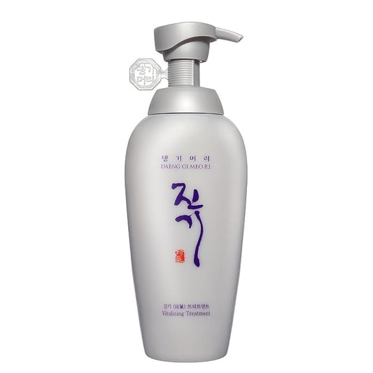 Jin Gi Vitalizing Hair Treatment 500ml - Korean Herbal Nourishment for Frizz Control & Glossy Shine