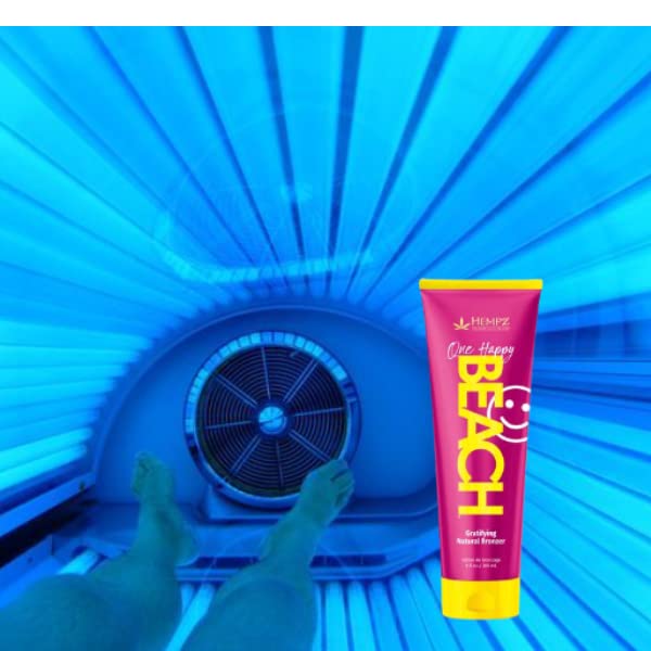 Hempz Tanning Lotion - Natural Bronzer for Indoor & Outdoor Use - Moisturizing Self-Tanner | 9 Fl Oz