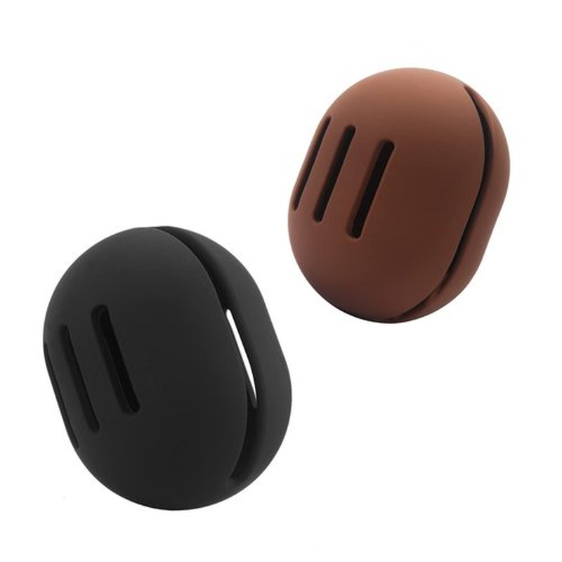 FERYES 2 PCS Makeup Sponge Holder – Shatterproof Eco-Friendly Silicone Beauty Make Up Blender Case for Travel
