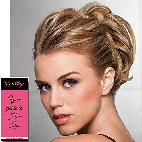 Style-a-Do/Mini-Do Duo Pack Color R23/61 Alabaster - Hairdo Set of Twist Classic 2 Hair Wraps 6" & 7.5" Lengths Tru2Life Synthetic Fiber Formal Updo Bun Hairpiece Instant Volume Maxwigs Booklet