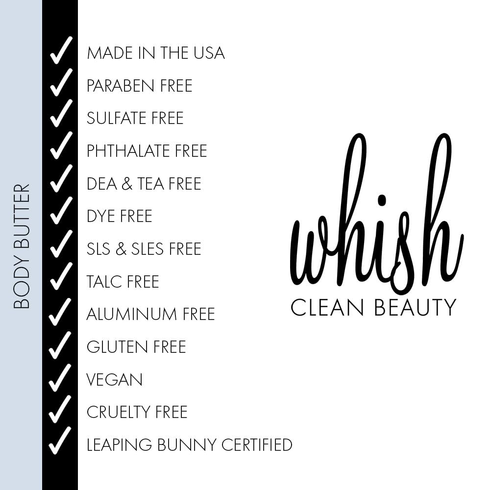 Whish Body Butter with Antioxidant-Rich Shea Butter, Aloe Vera & Raspberry