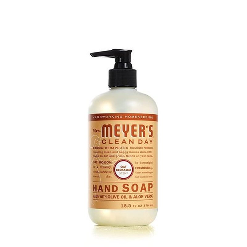 MRS. MEYER'S CLEAN DAY Holiday Hand Soap Bundle (Lavender + Lemon Verbena + Rainwater + Oat Blossom)