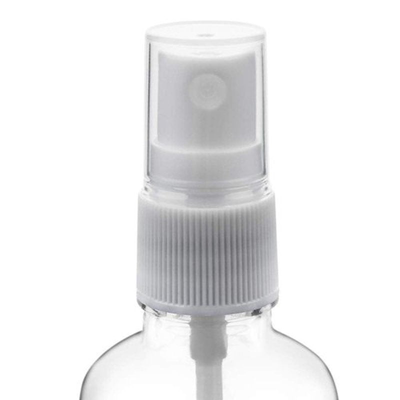 Hydior 2oz Clear Glass Spray Bottles for Essential Oils, Small Spray Bottle with Plastic Sprayer - Set of 3