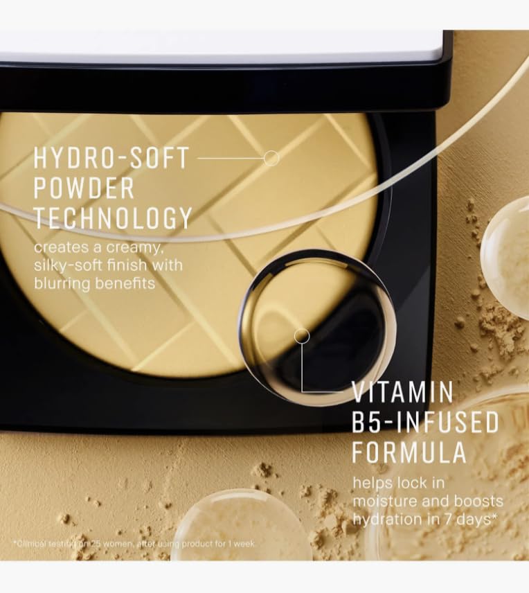 Bobbi Brown Vitamin Enriched Pressed Powder - Hydrating Makeup Setting Powder, 0.28 oz, Yellow