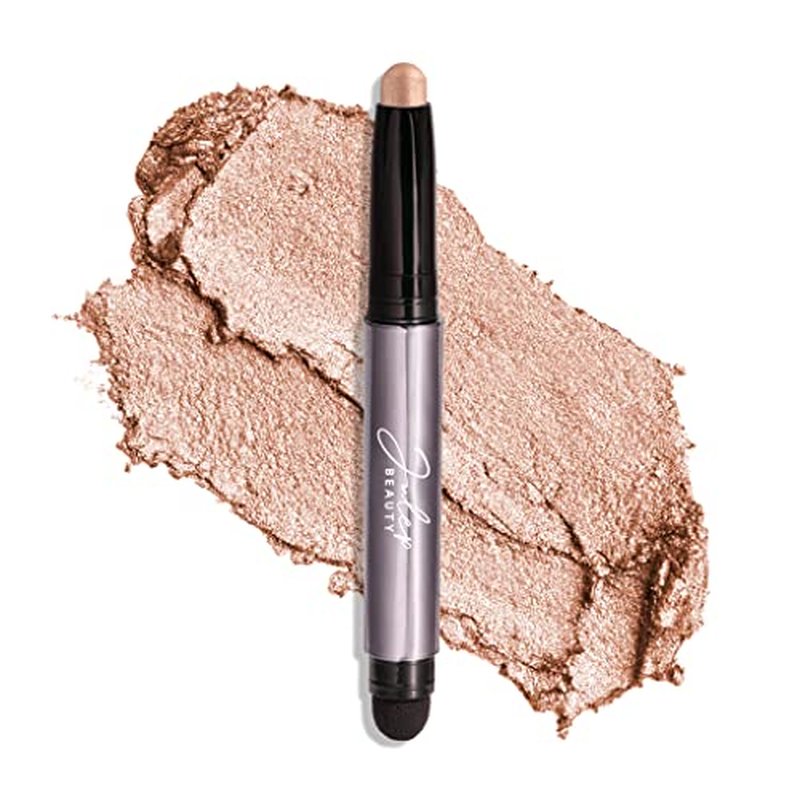 Julep Eyeshadow 101 Crème-to-Powder Waterproof Eyeshadow Stick – Midnight Blue Shimmer – Long-Lasting, Crease-Proof, Deep Navy Blue Cream Eyeshadow with Built-in Smudger