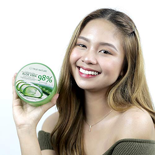 True Nature Soothing & Moisture 98% Aloe Vera Gel face moisturizer body aloe vera gel