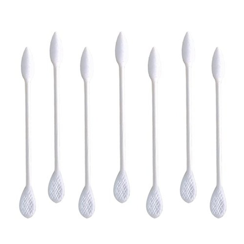 Paper Stick Thick Cotton Swabs with Precision and Flattened Tip 375pcs,Excellent Beauty Tools for Effective Makeup and Personal Care