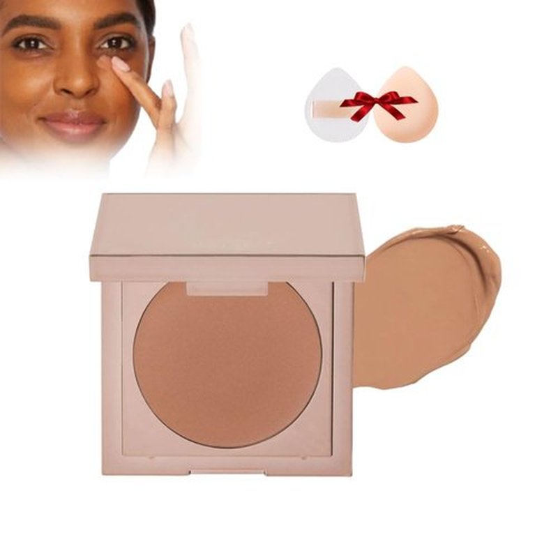 Cc Undereye Corrector, Cc Cream Foundation Under Eye Concealer, Stay Long Lasting Moisturizing (Medium-Tan)