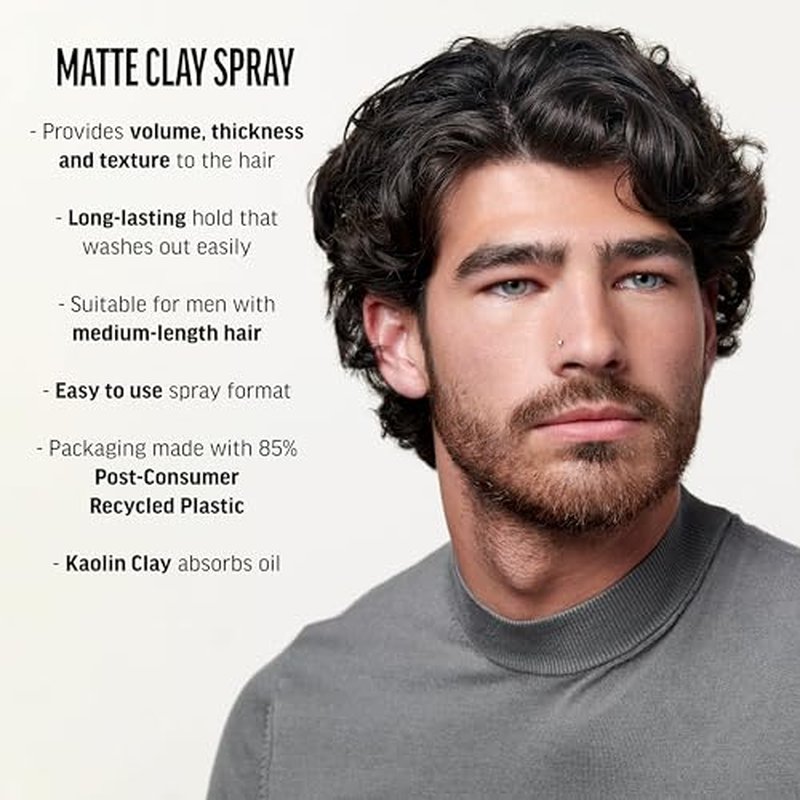 American Crew Matte Clay Spray 5.1 Fl Oz (Pack of 1)