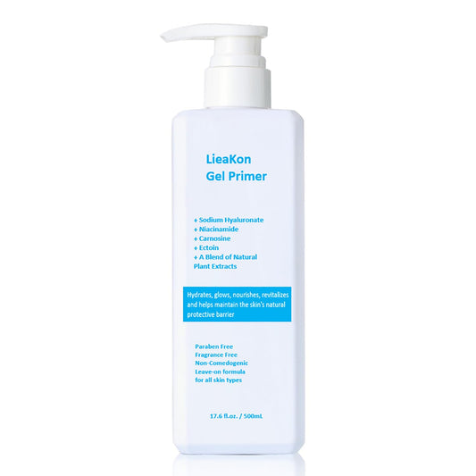 Leave-On Conductive Gel for Microcurrent & RF Devices - Hydrating Facial Serum with Hyaluronic Acid & Niacinamide | 500mL