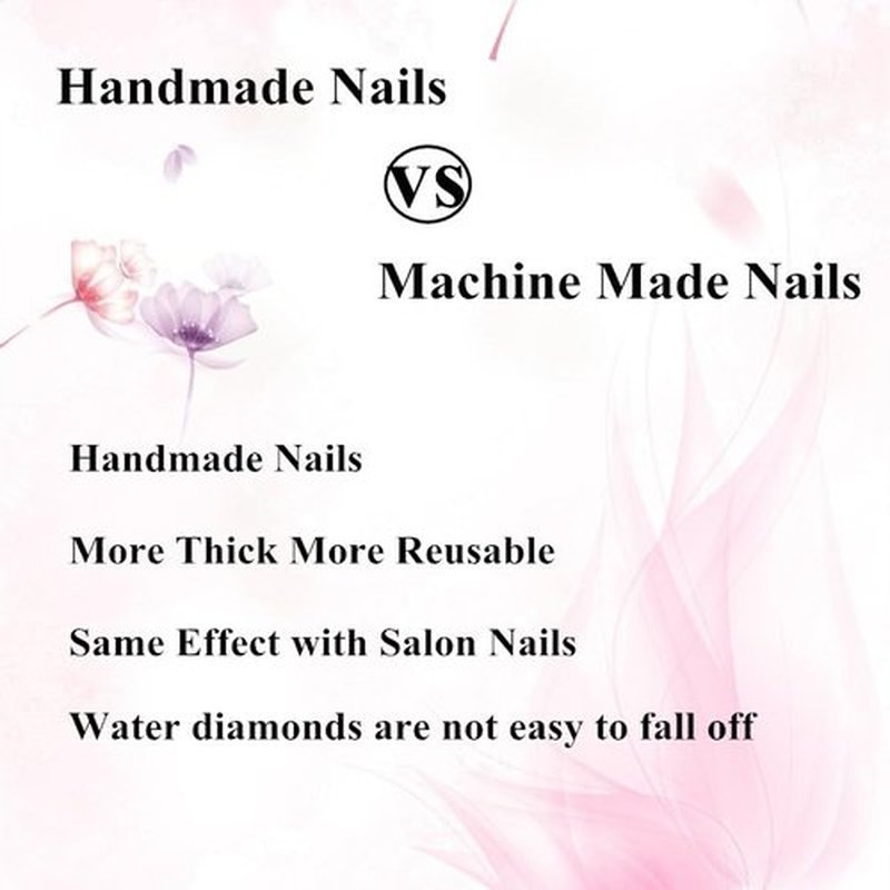 CAMILCY Handmade Nails Press on Almond Armor Long Pointed Purple Spider Design Hand Painted Reusable Gel UV Finished Pre Shaped False Nails for Women 10pcs 3D Handmade Nails (A016 L)
