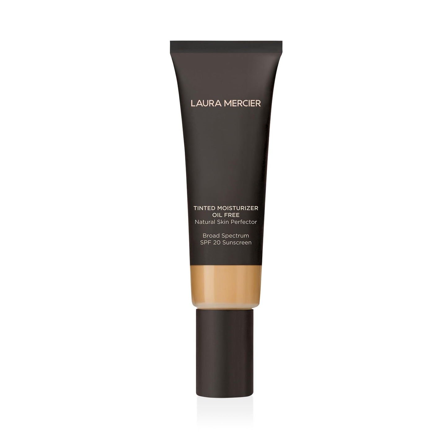 Laura Mercier Tinted Moisturizer Oil Free Natural Skin Perfector with SPF 20: All Day Shine Control, Sheer Coverage, Blurred Matte Finish, For Oily Skin, Skin Tint, Almond
