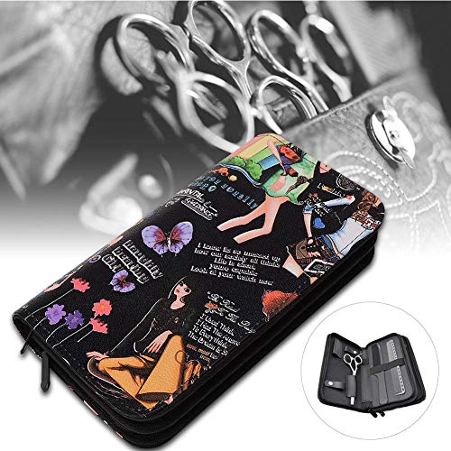 Shear Cases for Hairstylists,Shears Hairstylists, Hair Scissors Pouch,Waterproof Hairdressing Tools Storage Bag Hair Salon Scissors Comb Barber Tool Case Pouch
